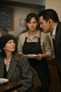 She Looked Like Just Another Hungry Woman. Then the Restaurant Went Silent.