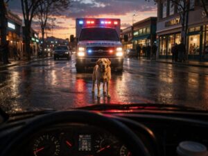 The Dog in the Siren Road