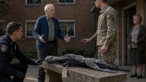The Old Man Left a Rifle on the Courtyard Bench, and the Young Soldier Finally Understood Why