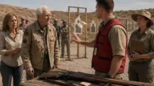 The Young Range Instructor Told the Old Marine to Step Back From the Rifle