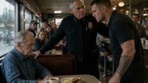 The Old Veteran Left His Coffee Untouched When a Young Man Took His Booth
