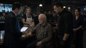 They Grabbed the Old Veteran at the Bar Before Learning Why He Never Removed That Sleeve Patch