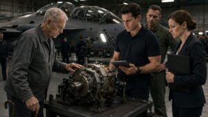 The Old Crew Chief Touched One Forgotten Gearbox And Heard What The Hangar Refused To Hear