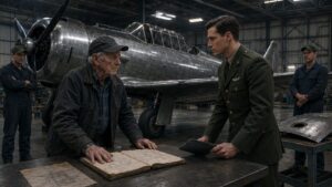 The Old Mechanic Everyone Ignored Wrote One Note That Saved The Hangar From Shame