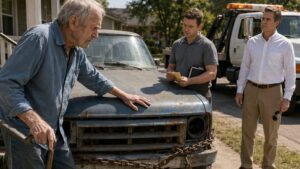The HOA Chained His Old Truck Before Learning Why He Still Kept It There
