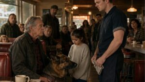 The Little Girl Saw the Old Veteran’s Dog Before the Diner Saw His Sacrifice