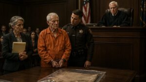 The Old Man in the Orange Jumpsuit Would Not Tell the Judge Why He Took the File