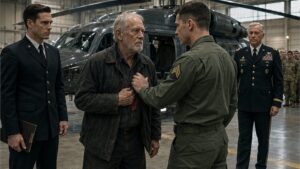 The Old Man They Dragged From The Hangar Was The Reason That Helicopter Came Home