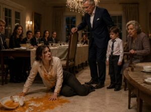 The Night She Asked for Her Son’s Coat at Dinner