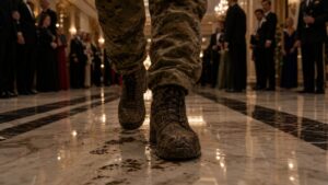 The Man Who Walked In Carrying the Weight of the Past