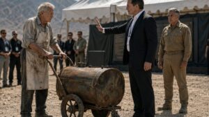 They Called the Old Man’s Rusty Water Cart Scrap, Then the Desert Range Went Silent