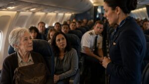The Flight Attendant Dismissed The Elderly Passenger Until The Captain Saw Her Name In The Aviation Archive