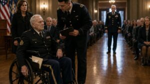 The Officer Told the Old Veteran to Move Until the General Read His Misprinted Name