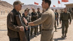 The Young Instructor Laughed At The Old Man’s Rifle Until The Desert Target Came Back Silent