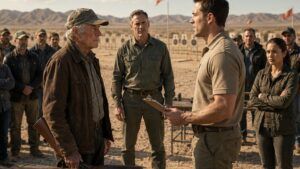 The Young Soldier Mocked The Old Rifleman Until The Desert Target Came Back Silent