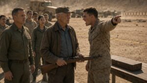 The Young Soldier Mocked The Old Man’s Rifle Before The Desert Target Came Back Silent