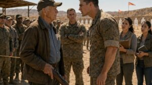 The Young Soldier Mocked The Old Veteran’s Hands, Then The Desert Target Came Back Silent