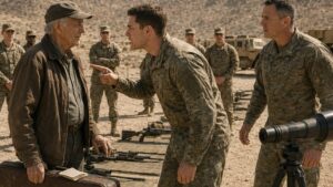 They Mocked The Old Veteran’s Rifle Until The Desert Target Came Back Silent
