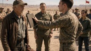 The Young Soldier Mocked His Old Rifle Until The Desert Target Came Back Silent
