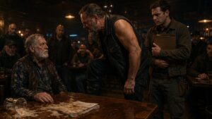 They Put A Repair Bill In Front Of The Old Man At The Roadhouse Table