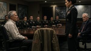 The Day They Ordered Robert Hall Out of the Briefing Room Before Learning Why He Never Left That Building
