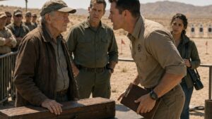 The Young Instructor Mocked His Old Rifle Case Until The Desert Target Came Back Silent
