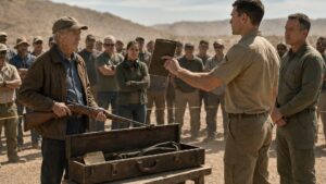 The Young Instructor Mocked An Old Veteran’s Rifle Until The Desert Target Came Back Silent