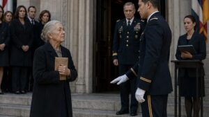 The Officer Told the Old Woman She Was Not on the List Until He Read Her Envelope