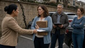 She Handed Emily a $14,800 Repair Bill Beside the Parking Lot and Assumed She Would Sign