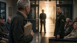 The Young Sergeant Kept Sending Him Away Until He Read The Name On The Old File