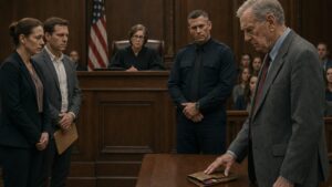 The Judge Told the Old Veteran to Put Away His Medal Before the Bailiff Recognized the Ribbon