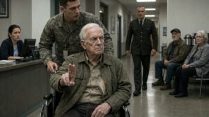 They Tried to Send the Old Veteran Home Until One Hand Signal Changed the Room