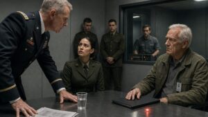 They Ordered the Quiet Old Man Out of the Interview Room, Then Read the Name on His Folder
