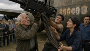 They Ordered the Old Man Away From the Bomber Until He Touched the Missing Mark