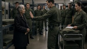 The Young Officer Scanned Her Old Barracks Card And Learned Who She Used To Command