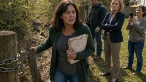 The Day They Tore Down the Fence That Protected Her Mother and Her Past