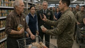 The Young Sergeant Questioned an Old Shopper Until the Commissary Remembered Who He Had Commanded