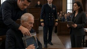 They Rushed the Old Man Through Court Until a Navy Captain Read the Name in His Logbook
