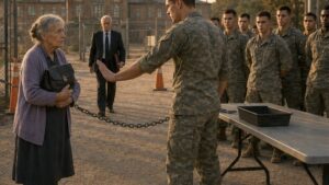 The Young Soldier Opened Her Black Bag And Finally Saw The War She Never Spoke About