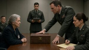 They Treated Her Old Leather Case Like Evidence, Then Found The General Inside It