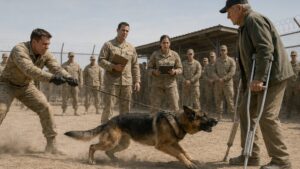 They Laughed When the Old Veteran Told Them to Loosen the Leash