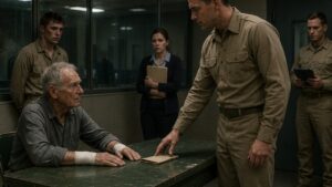 They Questioned the Old Man at the Green Table Until His Name Opened the Drawer