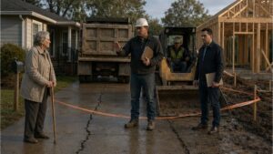 They Parked Their Machines Across Her Driveway, But Barbara Knew Exactly Where The Line Was