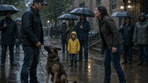 The Rain Kept Falling as They Tried to Take Away the Only Soul Keeping Him Alive