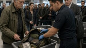 The Old Man at Gate Seventeen Carried a Backpack No One Knew How to Touch