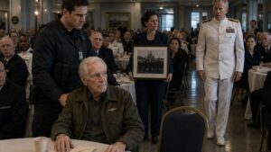 They Tried to Remove an Old Man From the Naval Mess Until the Admiral Spoke His Name