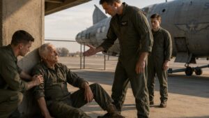 They Ordered the Old Pilot Off the Flight Line Until His Faded Tattoo Stopped Them