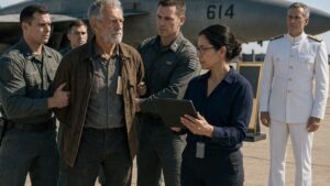 They Restrained the Old Man Beside the Fighter Jet Until the Base Records Revealed His Command