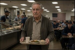 The Old Man With The Black Mug Picked Up What The Army Forgot