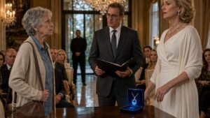 The Will Left Mary Outside The Room Until The Blue Sapphire Made Everyone Look Again